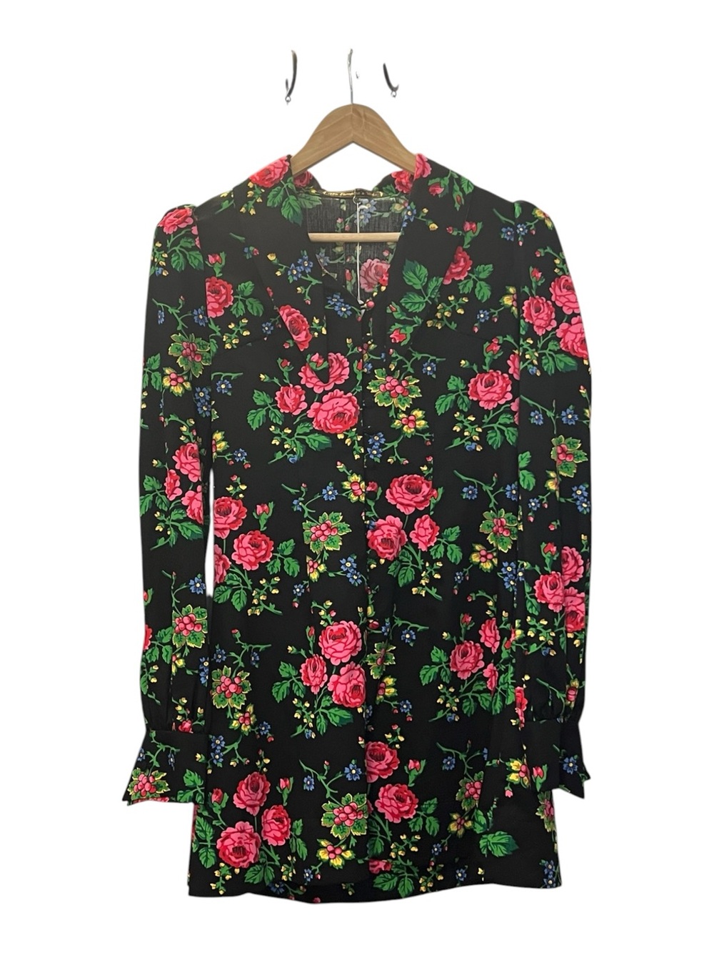 The Vampire’s Wife Floral Mini Dress